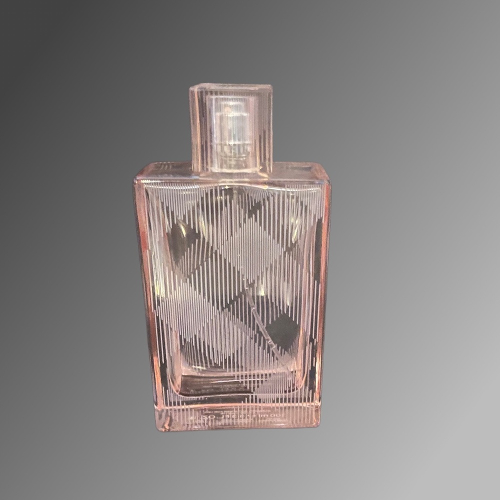 Empty Burberry Perfume Bottle